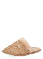 Dorothy Perkins Natural Knitted Mule Slippers