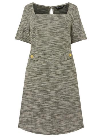 Dorothy Perkins *dp Curve Black Boucle Shift Dress