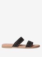 Dorothy Perkins Wide Fit Black Comfort 'farrel' Sandals