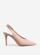 Dorothy Perkins Pink Daisy Slingback Court Shoes