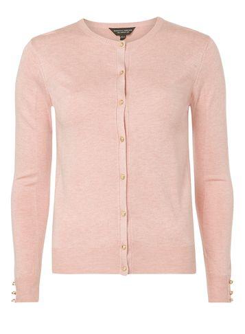 Dorothy Perkins Pink Viscose Cardigan