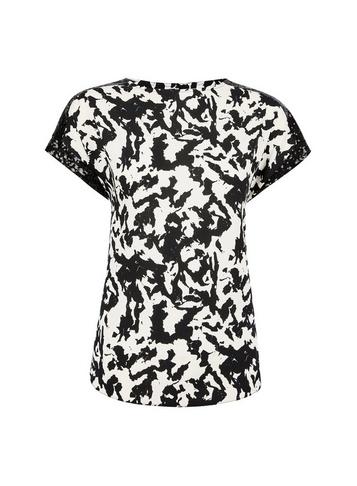 Dorothy Perkins Multi Colour Tessy Tie Dye Print Sequin T-shirt