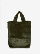 Dorothy Perkins *pieces Khaki 'kindra' Shopper Bag