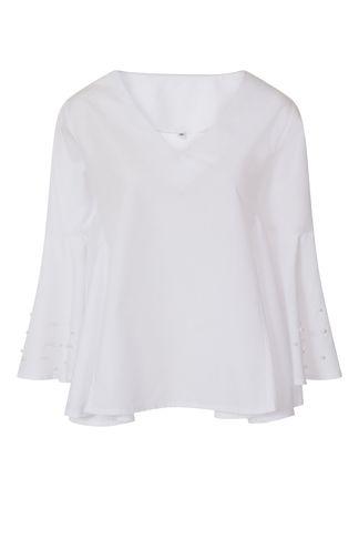 Dorothy Perkins *girls On Film White Flare Top