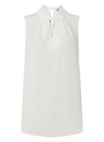 Dorothy Perkins *tall Ivory Hannah Sleeveless Top