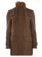 Dorothy Perkins Khaki Premium Parka Coat