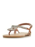 Dorothy Perkins *head Over Heels By Dune Kimmba Ladies Flat Sandals
