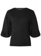 Dorothy Perkins Black Ruffle Sleeve Jumper