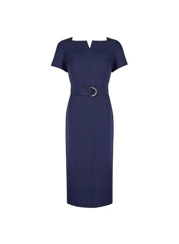 Dorothy Perkins Navy Square Neck Formal Dress