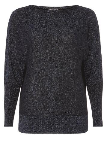 Dorothy Perkins Navy Batwing Jumper