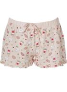 Dorothy Perkins Pink Coffee And Star Print Shorts