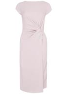 Dorothy Perkins *luxe Pink Crepe Manipulated Dress