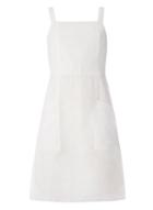 Dorothy Perkins White Linen Shift Dress