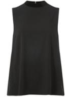 Dorothy Perkins Black Velvet Neck Top