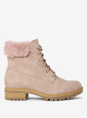 Dorothy Perkins Blush 'malmo' Hiker Boots