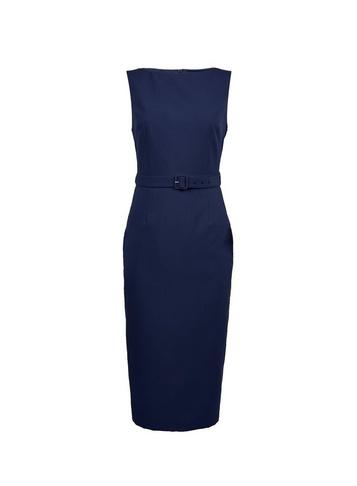 Dorothy Perkins Navy Square Neck Midi Dress
