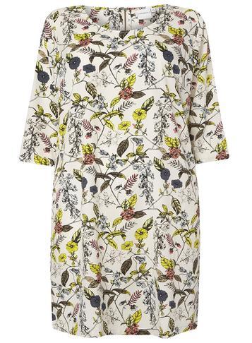 Dorothy Perkins *juna Rose Curve Green Floral Dress