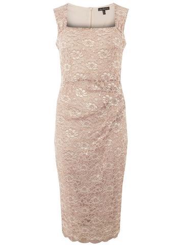 Dorothy Perkins *scarlett B Blush Lace 'lara' Bodycon Dress