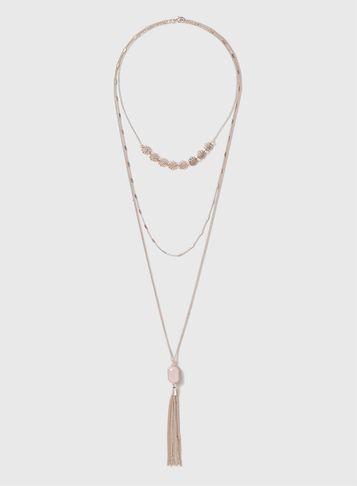 Dorothy Perkins Defined Multi Row Necklace