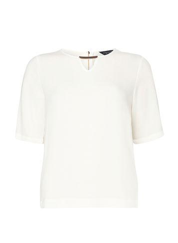 Dorothy Perkins Ivory Metal Bar T-shirt