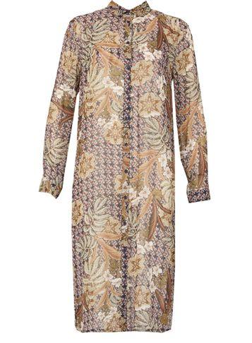 Dorothy Perkins *izabel London Navy Printed Shirt Dress