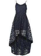 Dorothy Perkins *izabel London Navy High Low Camisole Dress