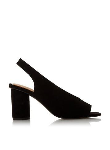 *head Over Heels By Dune Black 'jae' High Heel Sandals