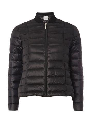 Dorothy Perkins Petite Black Pac-a-puffa Coat