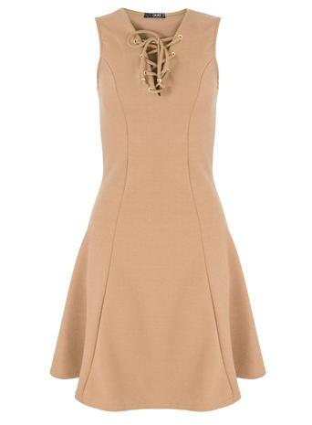 Dorothy Perkins *quiz Eyelet Panel Skater Dress