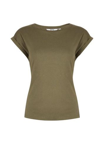 Dorothy Perkins 3 Pack Black, White And Khaki T-shirts