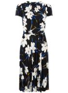 Dorothy Perkins *billie & Blossom Tall Black Floral Skater Dress