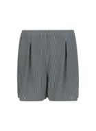 Dorothy Perkins Navy Striped Tie Waist Shorts