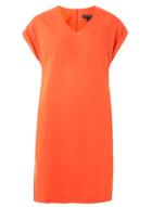 Dorothy Perkins Orange Zip Pocket Shift Dress