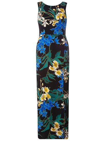 Dorothy Perkins Black Floral Maxi Dress