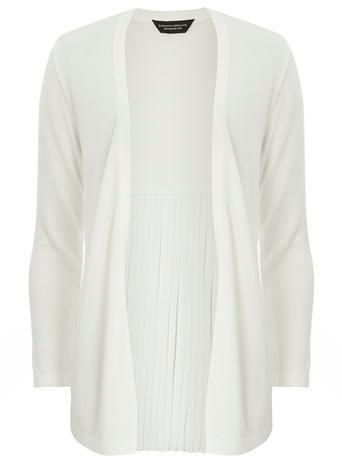 Dorothy Perkins Ivory Chiffon Back Cardigan
