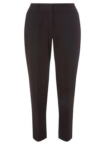Dorothy Perkins Black Split Hem Ankle Grazer Trousers
