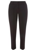 Dorothy Perkins Black Split Hem Ankle Grazer Trousers