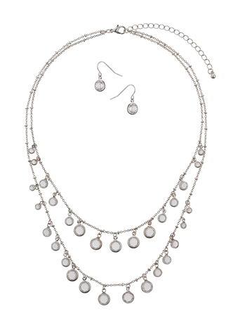 Dorothy Perkins Crystal Stone Jewellery Set