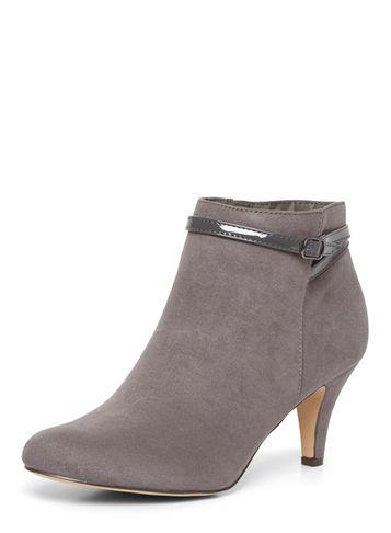Dorothy Perkins 'alby' Grey Buckle Boots