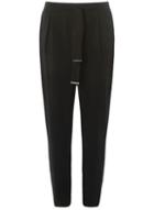 Dorothy Perkins *tall Black Metal Belted Joggers