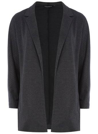 Dorothy Perkins Navy Dogtooth Jacket