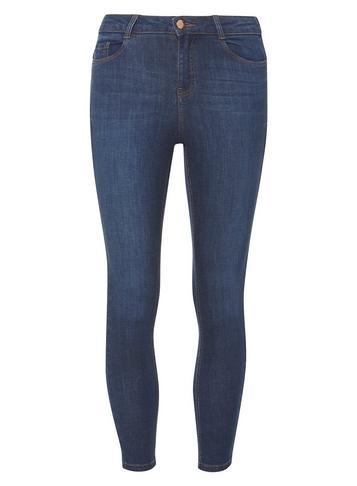 Dorothy Perkins Petite Mid Wash 'shape & Lift' Jeans