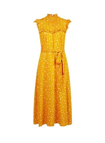 *billie & Blossom Yellow Daisy Print Dress