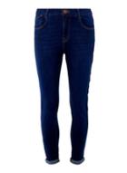 Dorothy Perkins Bright Blue Harper Low Rise Stretch Skinny Jeans