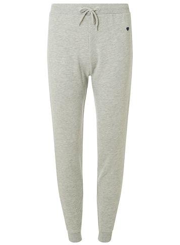 Dorothy Perkins Grey Heart Embroidered Joggers