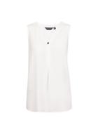 Dorothy Perkins Ivory Diamante Sleeveless Shirt