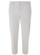 Dorothy Perkins Silver Slim Tailored Ankle Grazer Trousers