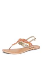 Dorothy Perkins Coral Leather 'fiji' Sandals