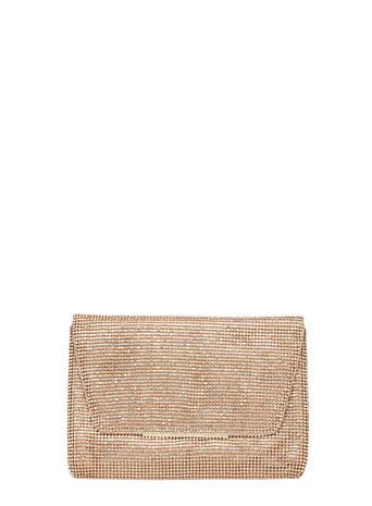 Dorothy Perkins Showcase Gold Chainmail Clutch Bag