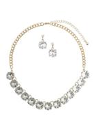 Dorothy Perkins Large Crystal Jewellery Set